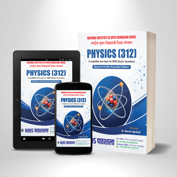 NIOS Physics (312) Simplified Notebook – Class 12th (New Syllabus)