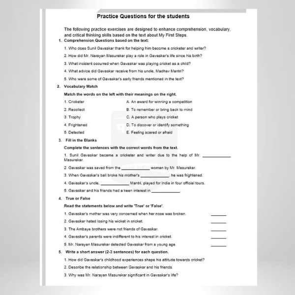 NIOS English (302) Simplified Notebook – Class 12th (New Syllabus)