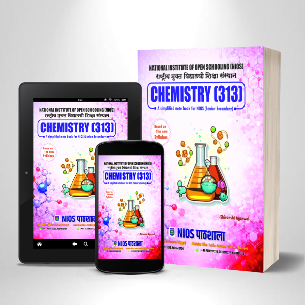 NIOS Chemistry (313) Book | Class 12 (Senior Secondary) | English Medium